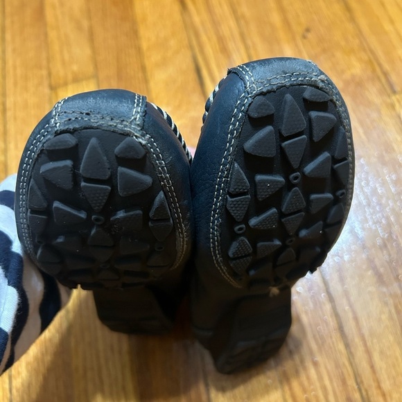 Bare Traps~Ladies Leather Slip-On Loafers~Size 7.5 Blue Pre-Owned - Picture 13 of 13